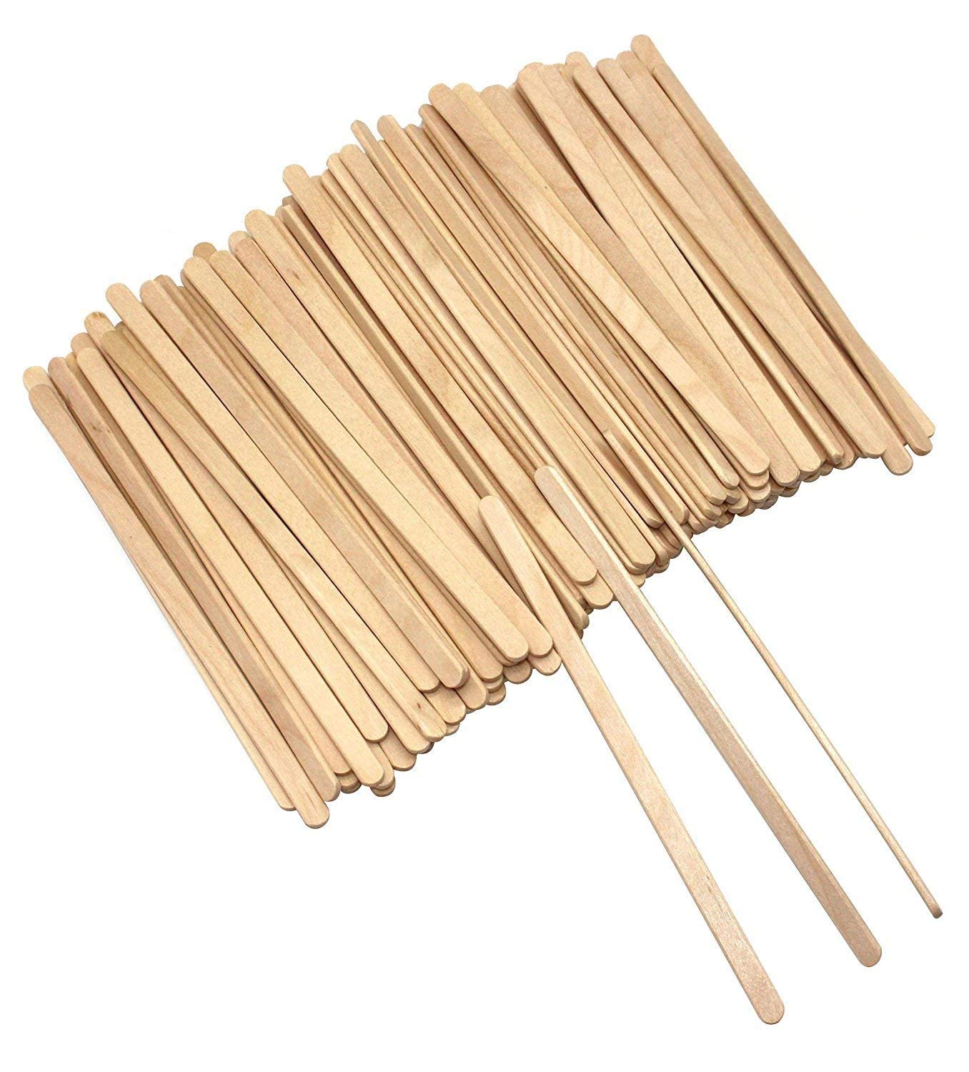 140mm Disposable Wooden Coffee Stirrer-2