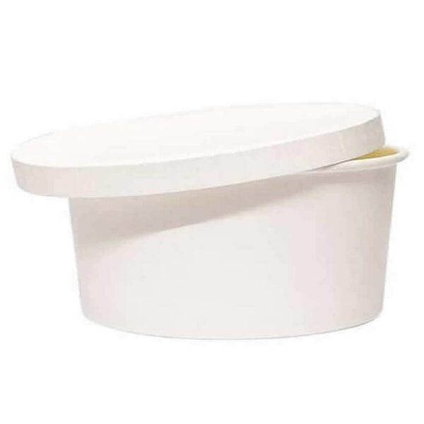350ml White Paper Containers Manufacturers