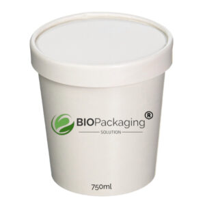 750ml White Paper Containers Manufacturers
