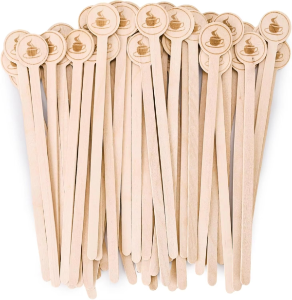 Customize Printed Wooden Coin Stirrers Manufacturers in India
