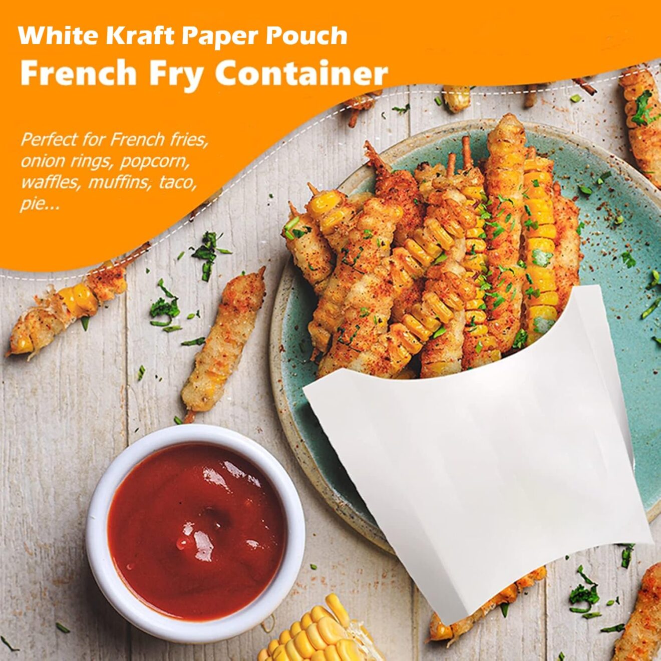 French Fries Paper | French Fries Packaging, Pouch, Box Manufacturer