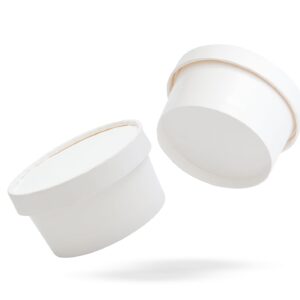 250ml White Paper Containers Manufacturers